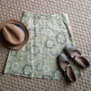 $10 Clearance 🍃 H&M Linen Skirt Size 6